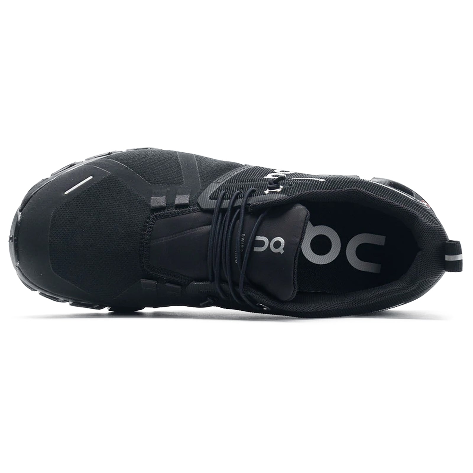 On Cloud 5 Waterproof 59-98842 Textile Synthetic Mens Trainers - All Black - 45#color_all black