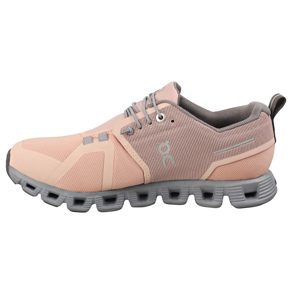On Cloud 5 Waterproof Textile Synthetic Women's Sneakers#color_rose fossil