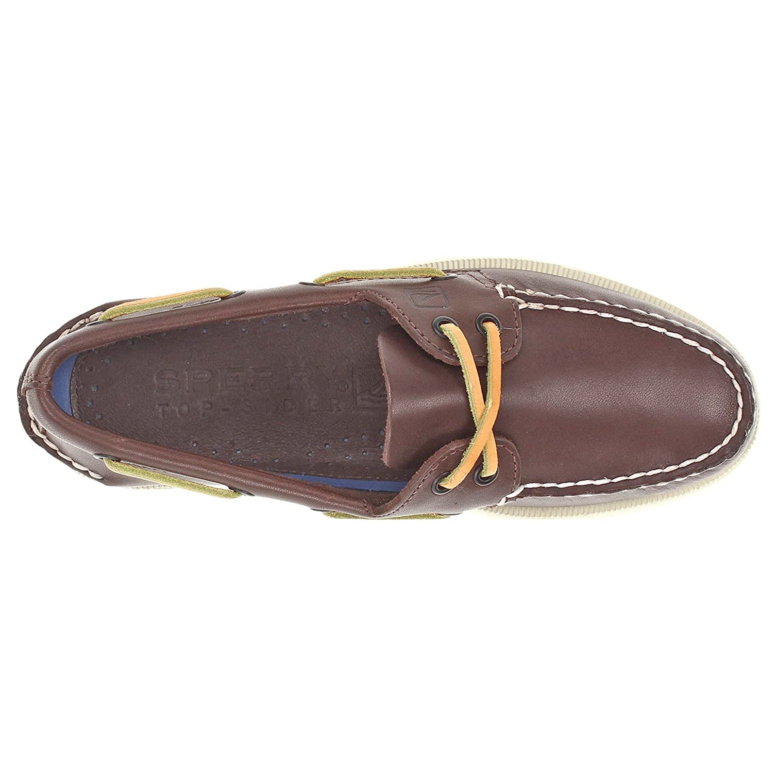 Sperry Authentic Original Leather Mens Shoes#color_brown