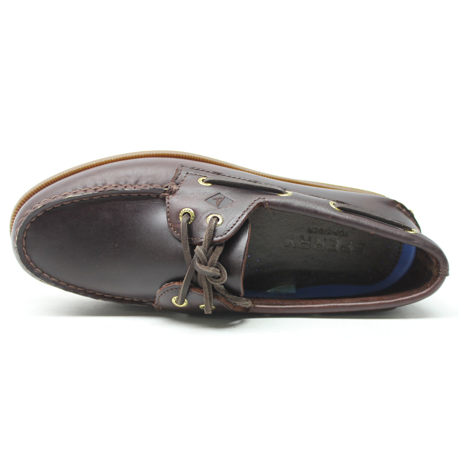 Sperry Authentic Original Leather Mens Shoes#color_amaretto