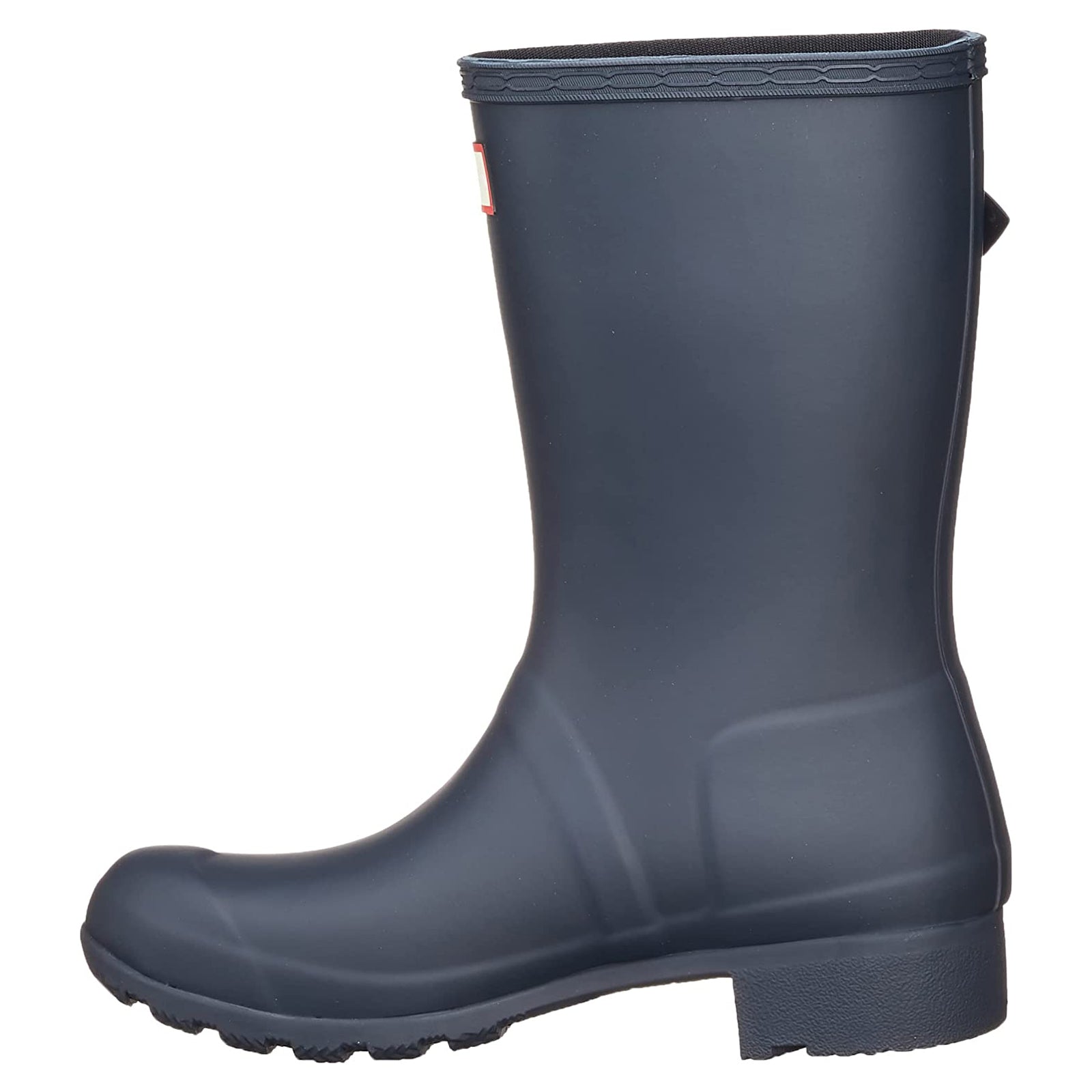 Hunter Original Tour Short Rubber Womens Boots#color_navy