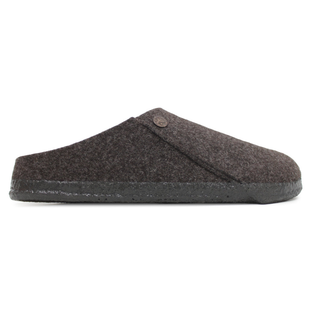 Birkenstock Zermatt Rivet Shearling Wool Unisex Sandals#color_mocha