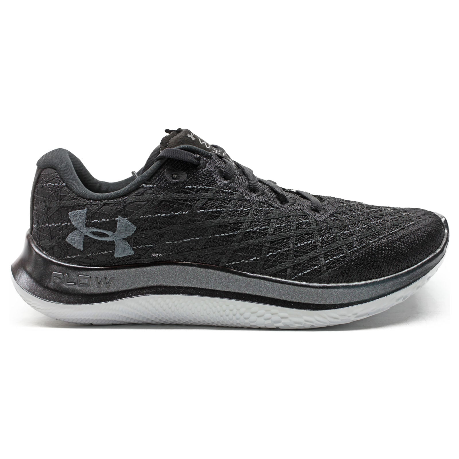 Under Armour Flow Velociti Wind Synthetic Textile Womens Trainers#color_black black