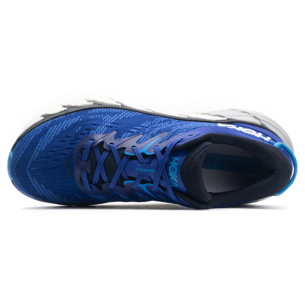 Hoka One One Gaviota 4 Mesh Men's Low-Top Road Running Sneakers#color_bluing blue graphite