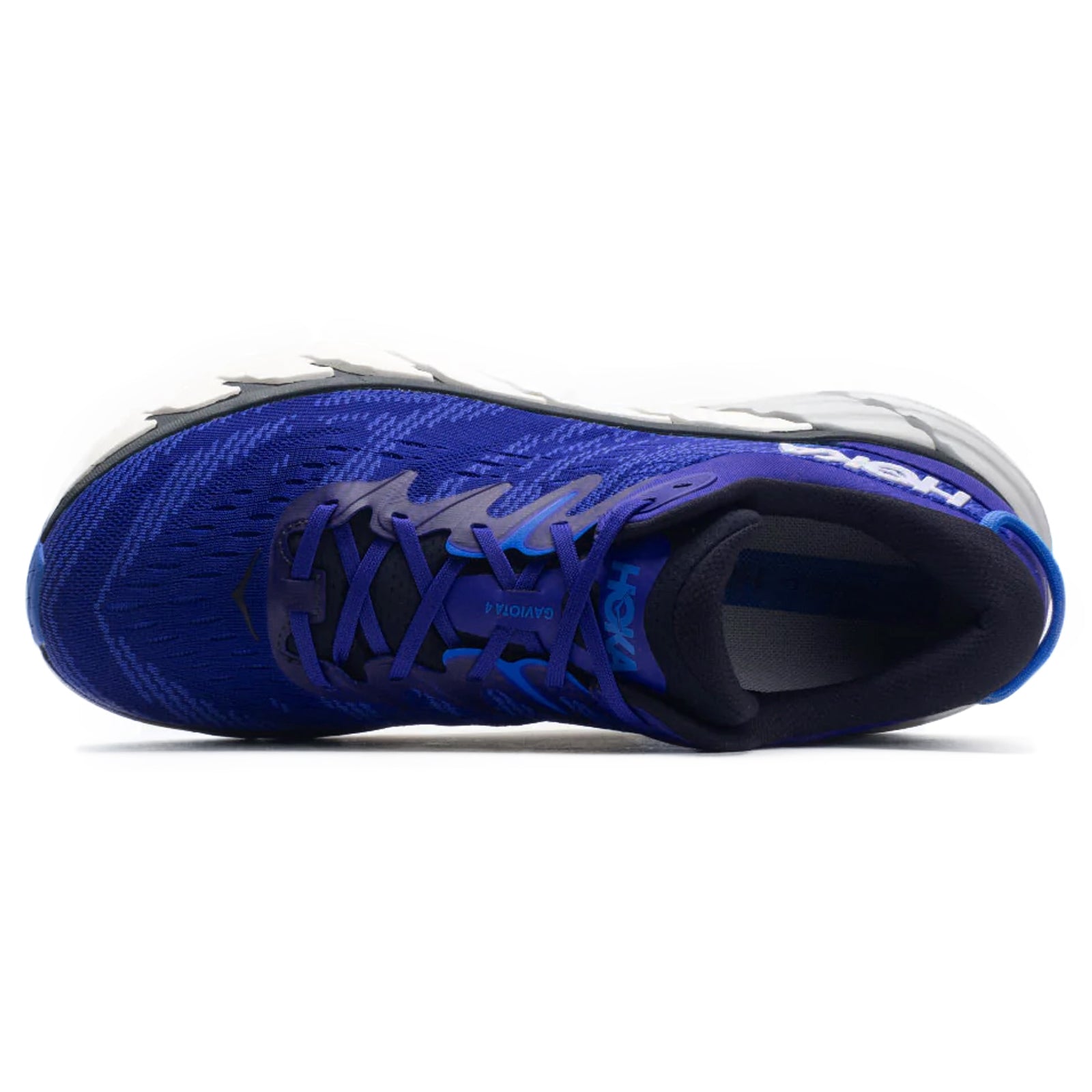 Hoka Gaviota 4 1123198-BBGP Textile Synthetic Mens Trainers - Bluing Blue Graphite - 7.5#color_bluing blue graphite
