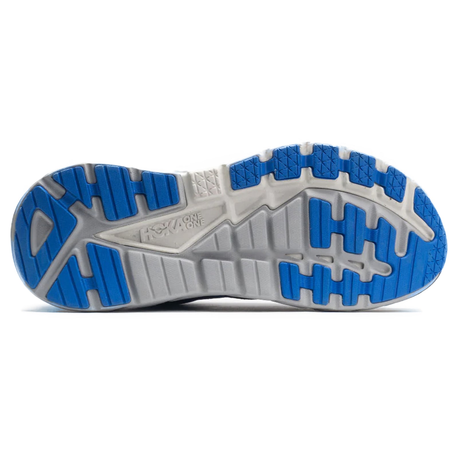 Hoka Gaviota 4 1123198-BBGP Textile Synthetic Mens Trainers - Bluing Blue Graphite - 7.5#color_bluing blue graphite