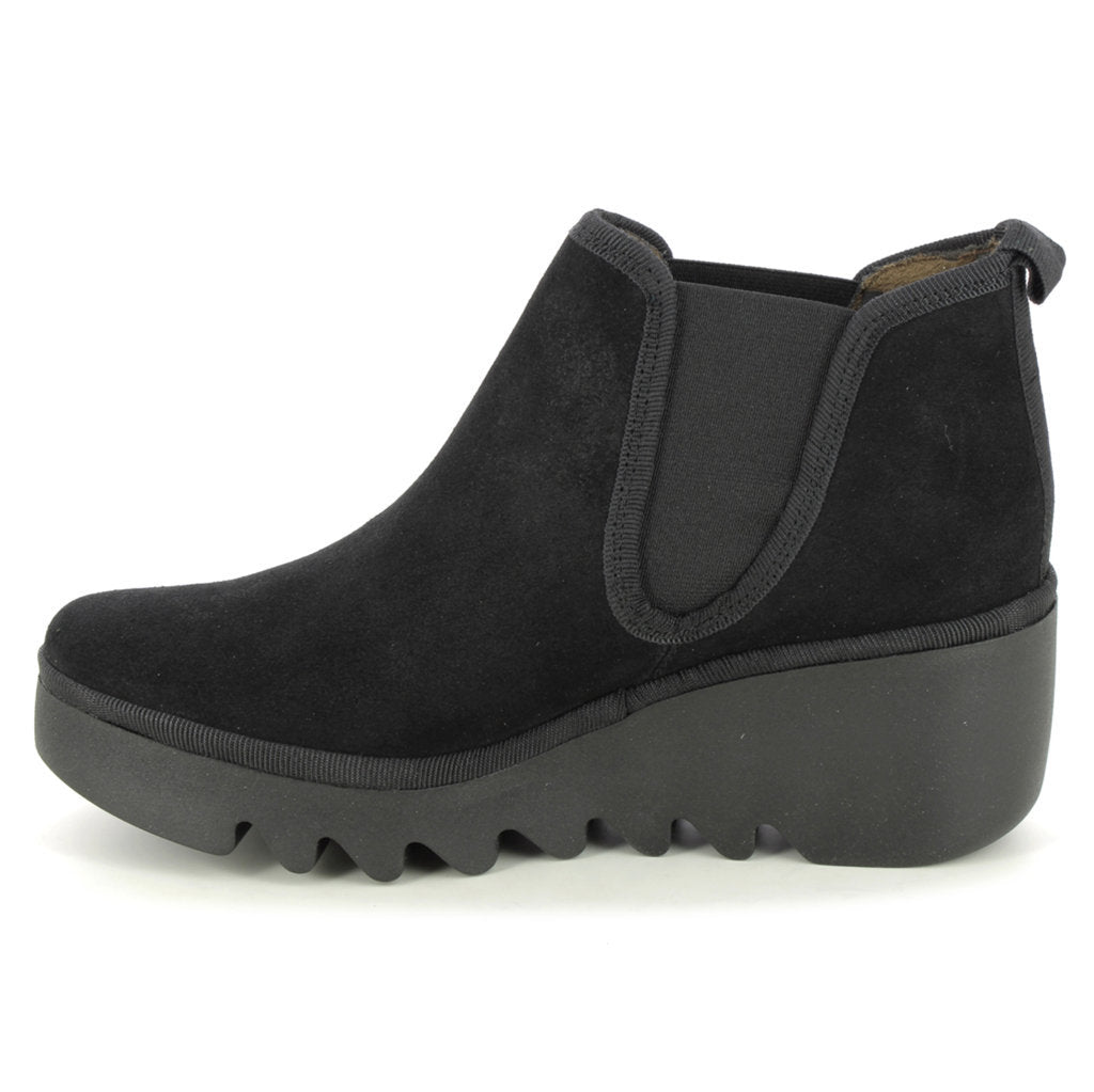 Fly London BYNE349FLY Suede Womens Boots#color_black