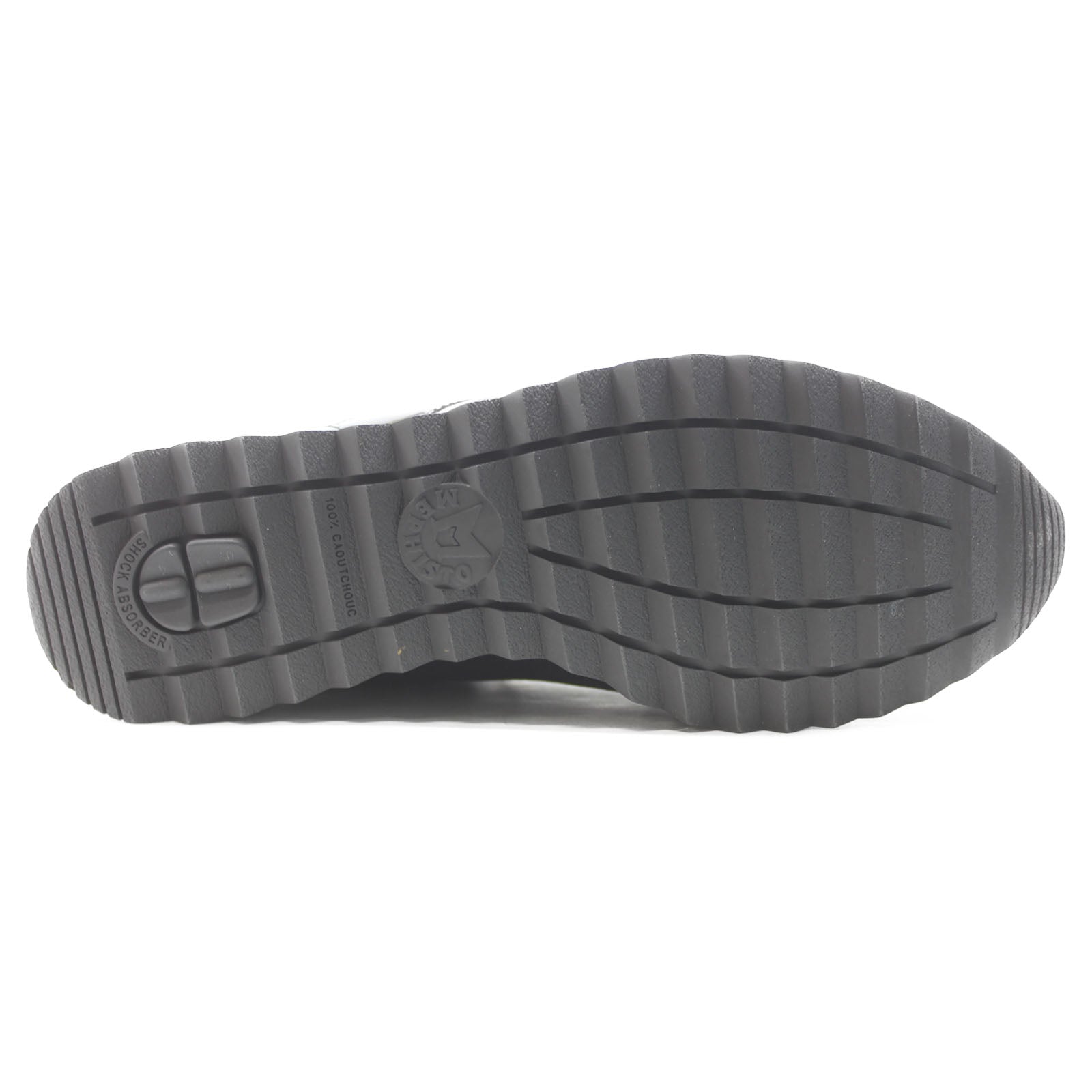 Mephisto Toscana Leather Textile Womens Trainers#color_black