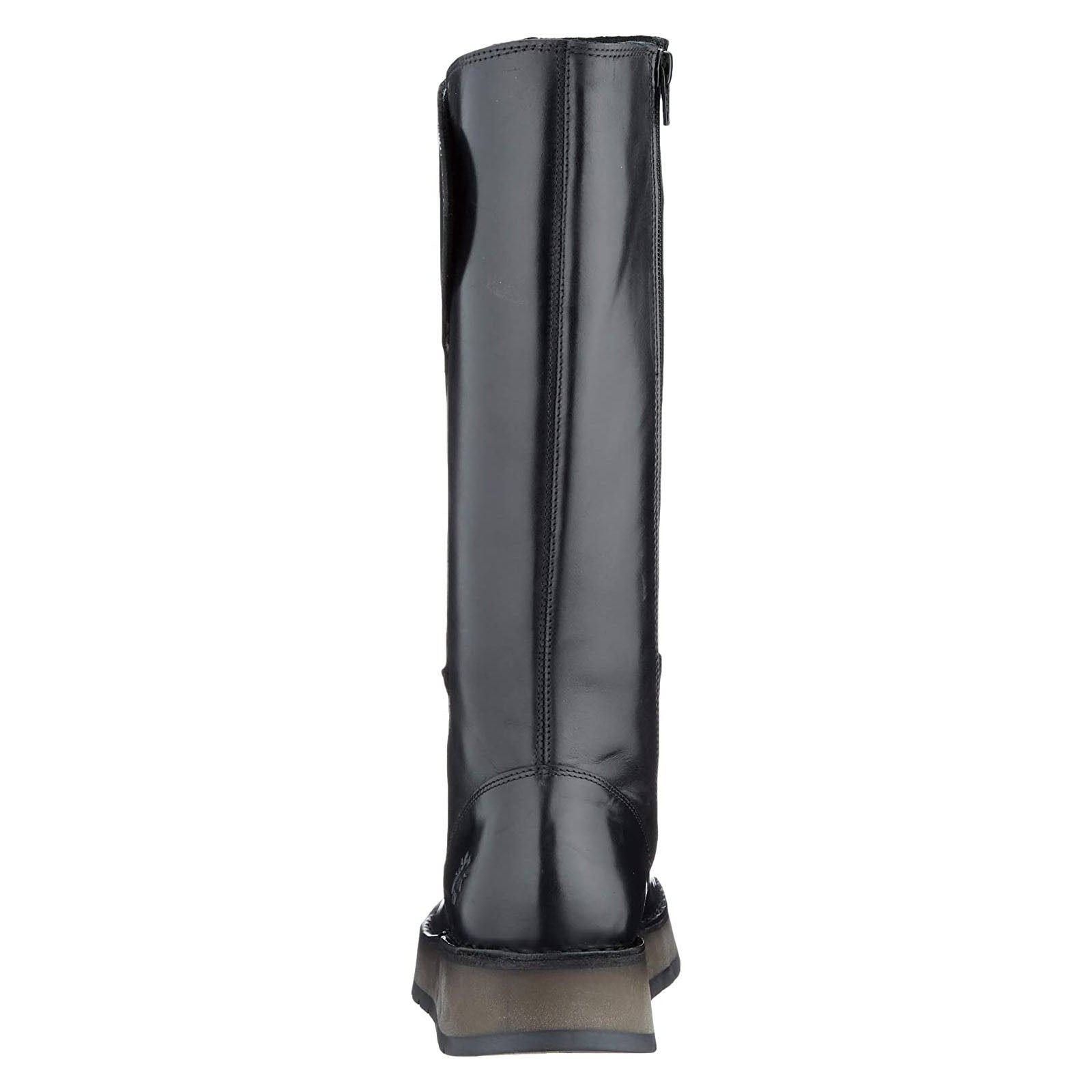 Fly London RHEA042FLY P211042000 Rug Leather Womens Boots - Black - 40#color_black