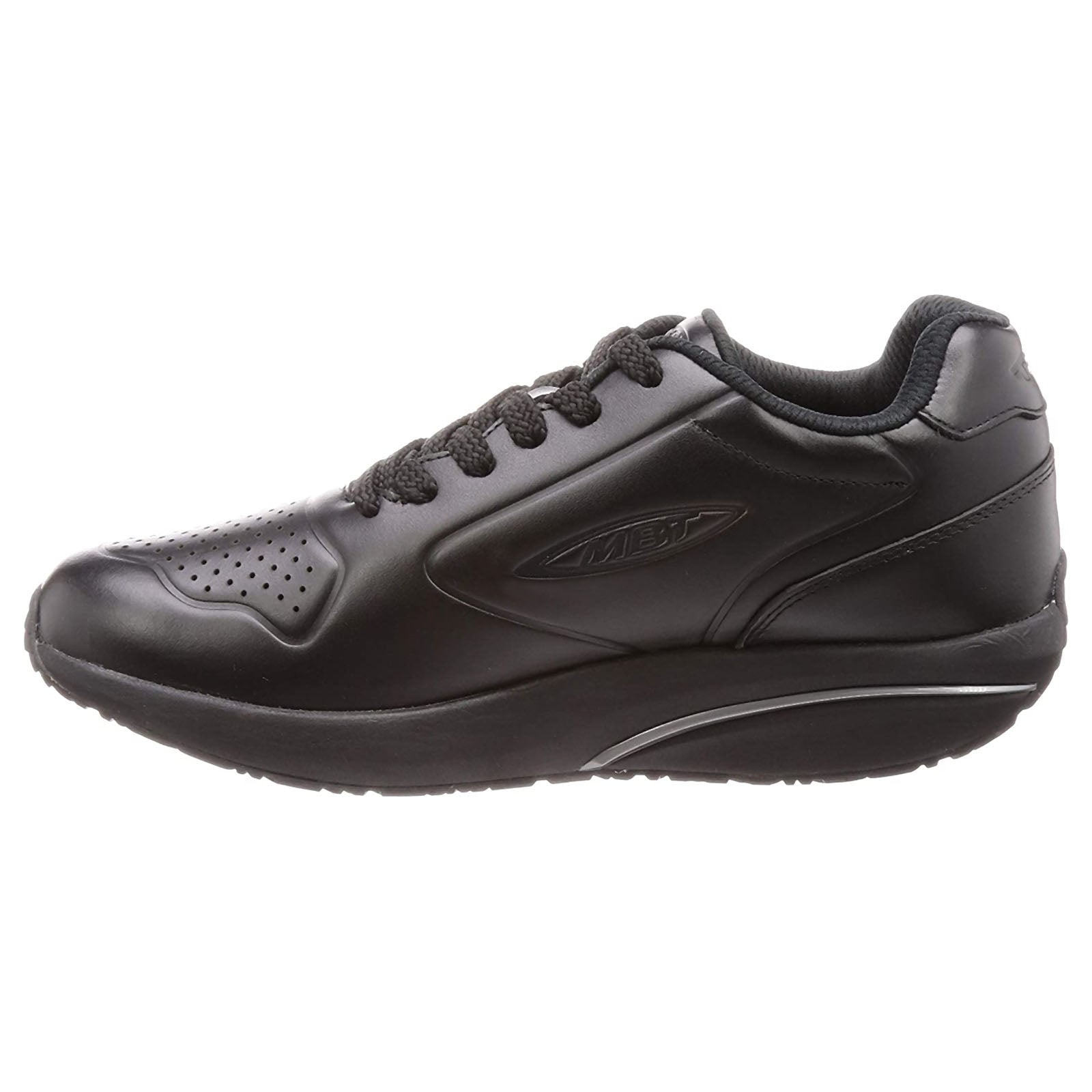 MBT 1997 700948 Leather Mens Trainers#color_black black