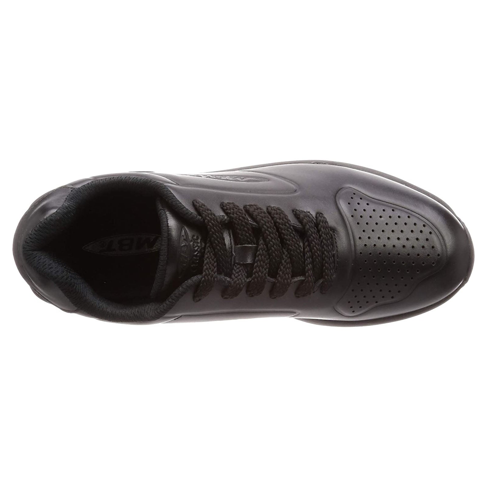 MBT 1997 700948 Leather Mens Trainers#color_black black