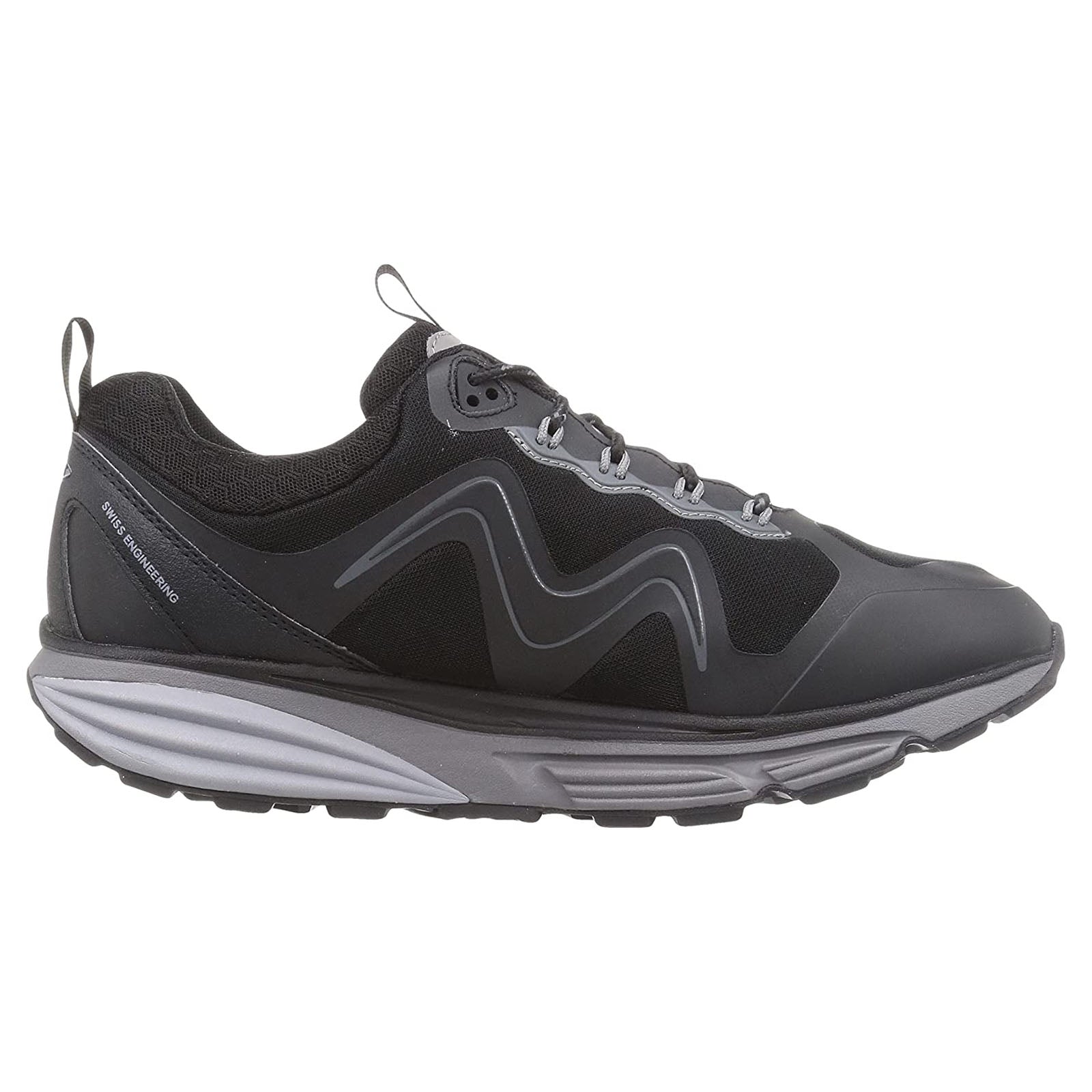 MBT Tevo Textile Synthetic Womens Trainers#color_black black