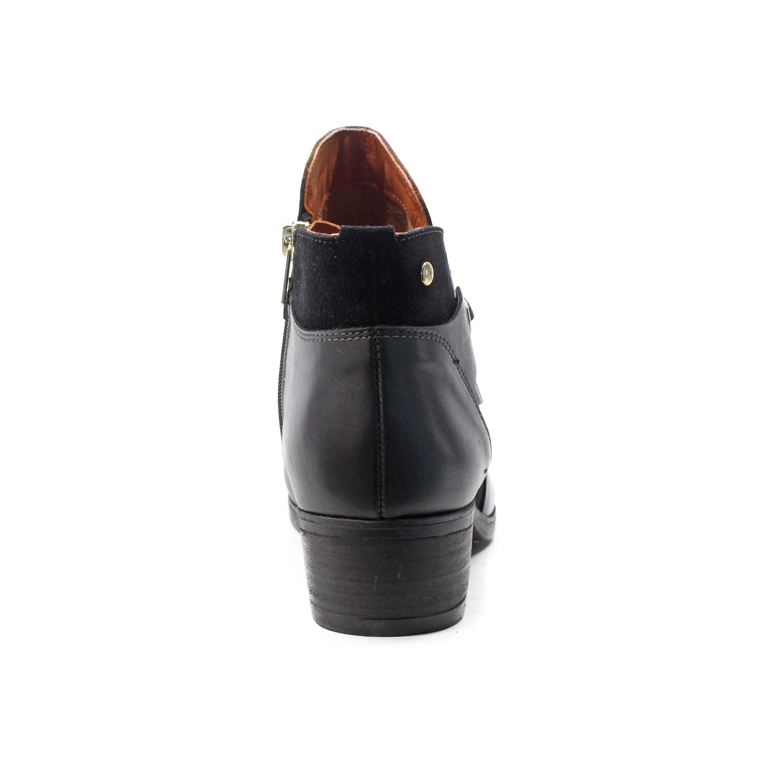 Pikolinos Daroca W1U-8505 Leather Womens Boots#color_black