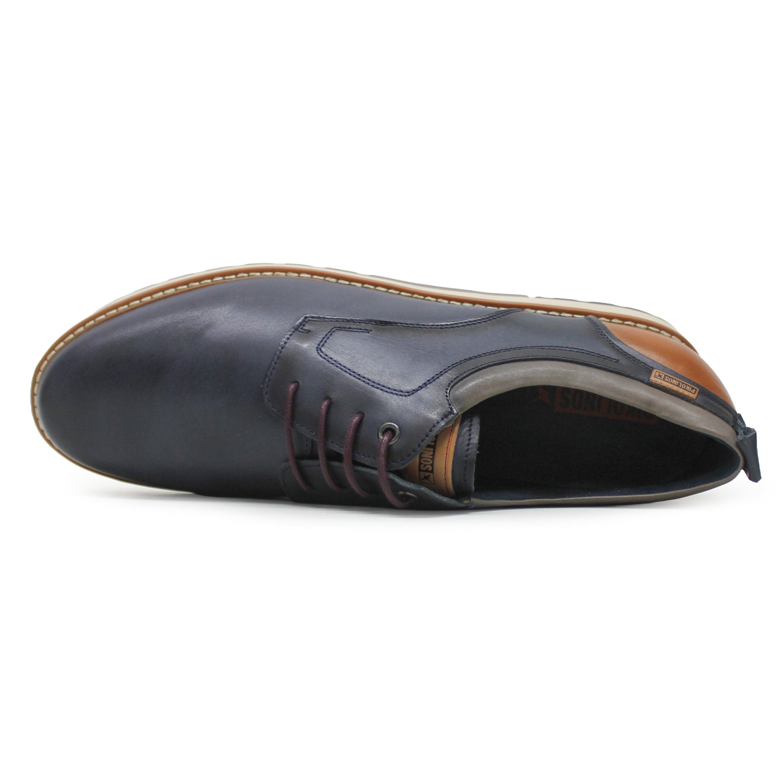 Pikolinos Berna M8J-4183 Leather Mens Shoes#color_blue