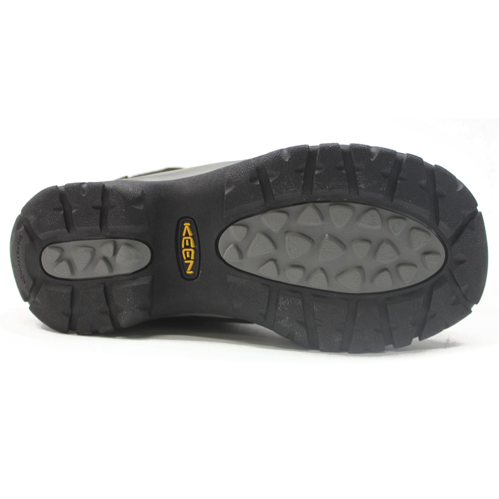 Keen Kaci III Winter Mid 1026720 Leather Textile Womens Boots - Black Steel Grey - 38.5#color_black steel grey