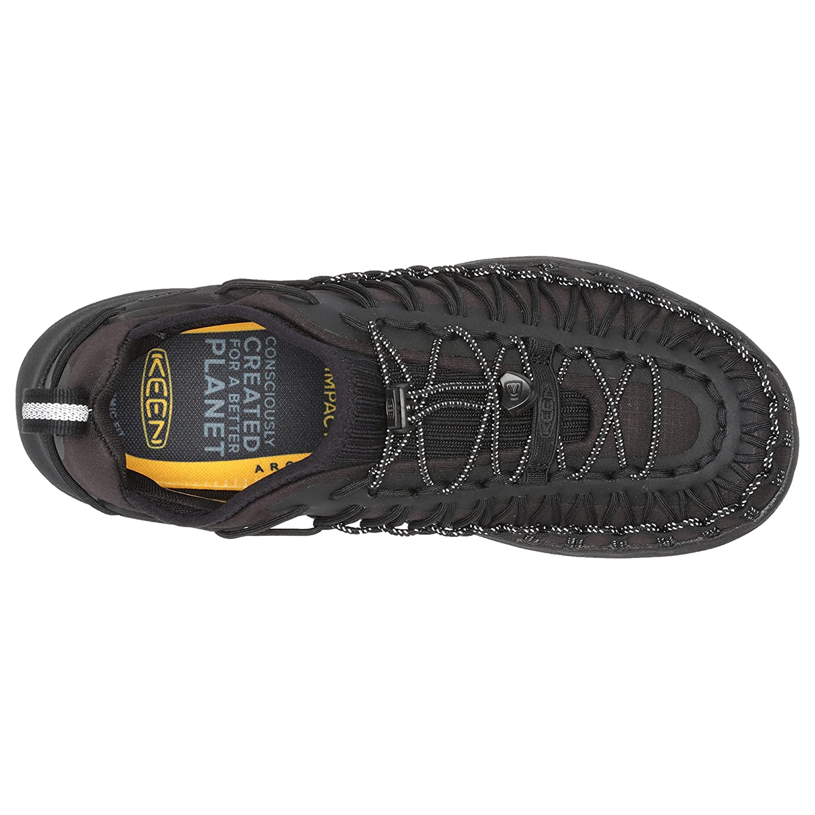 Keen Uneek SNK Synthetic Textile Mens Trainers#color_black black
