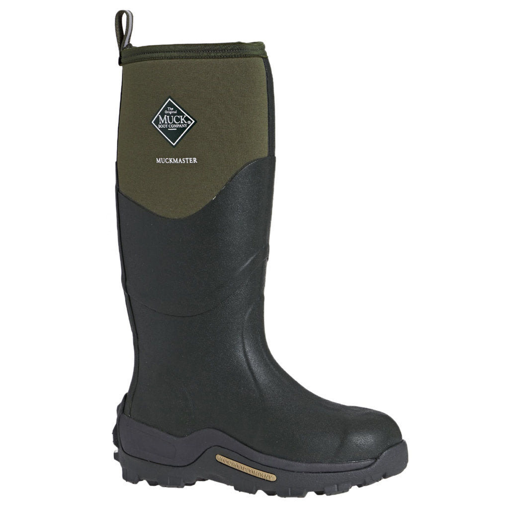 Muck Boot Muckmaster Rubber Men's Tall Wellington Boots#color_moss