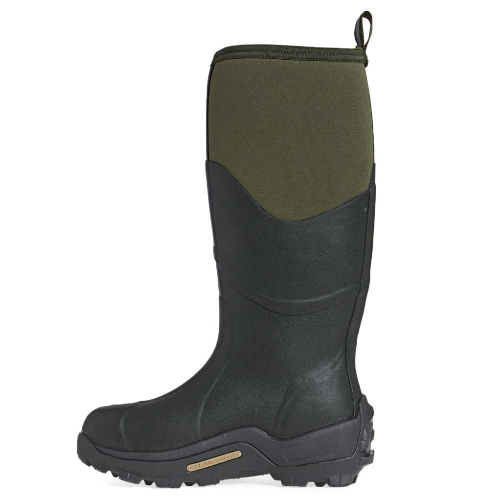 Muck Boot Muckmaster Rubber Men's Tall Wellington Boots#color_moss