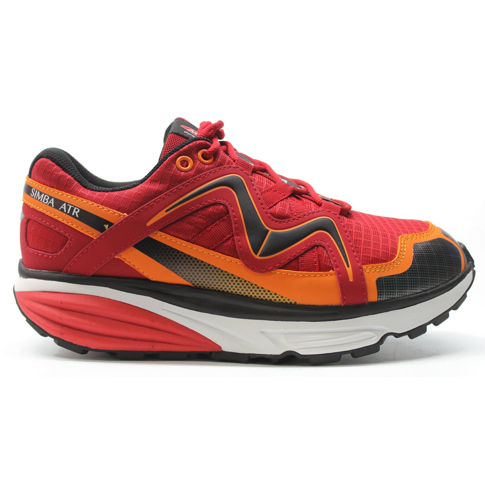 MBT Simba ATR Textile Synthetic Womens Trainers#color_mars red