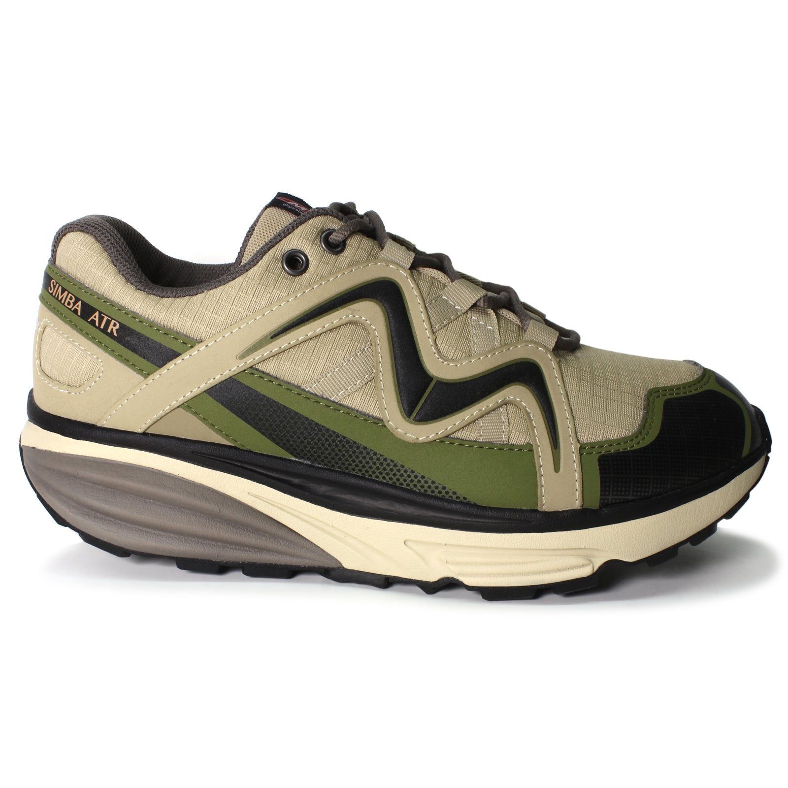 MBT Simba ATR Textile Synthetic Womens Trainers#color_cornstalk
