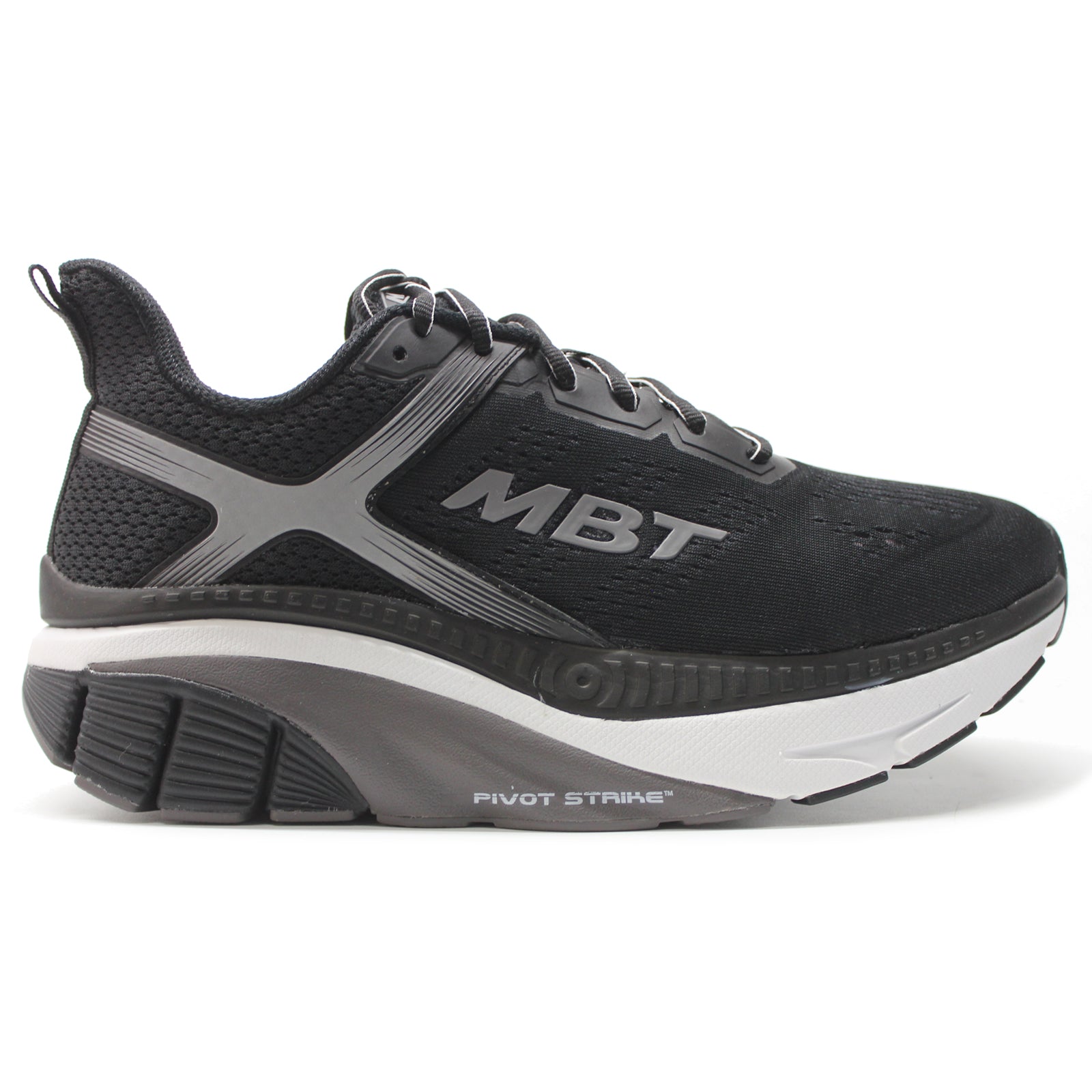 MBT Z-3000-2 Textile Synthetic Mens Trainers#color_black