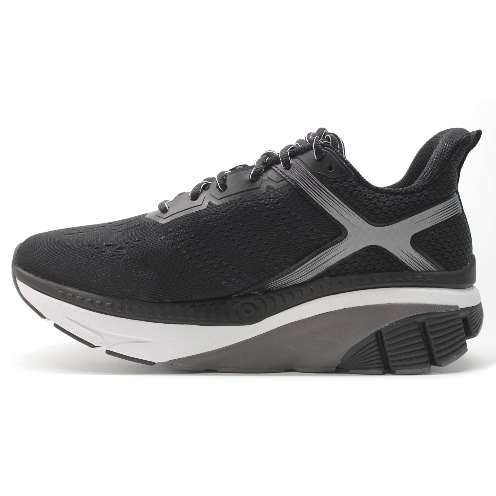 MBT Z-3000-2 Textile Synthetic Mens Trainers#color_black