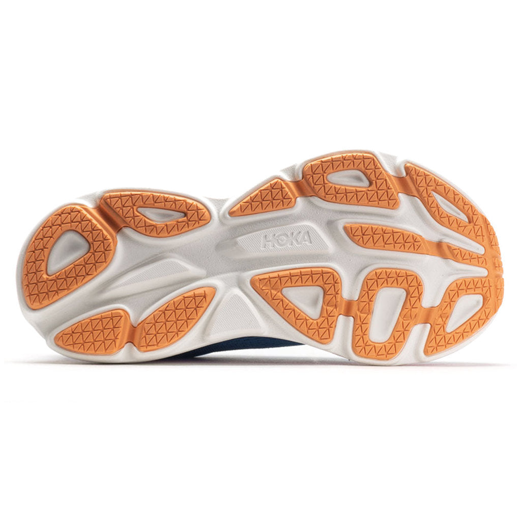 Hoka One One Bondi 8 Textile Womens Sneakers#color_coastal sky all aboard