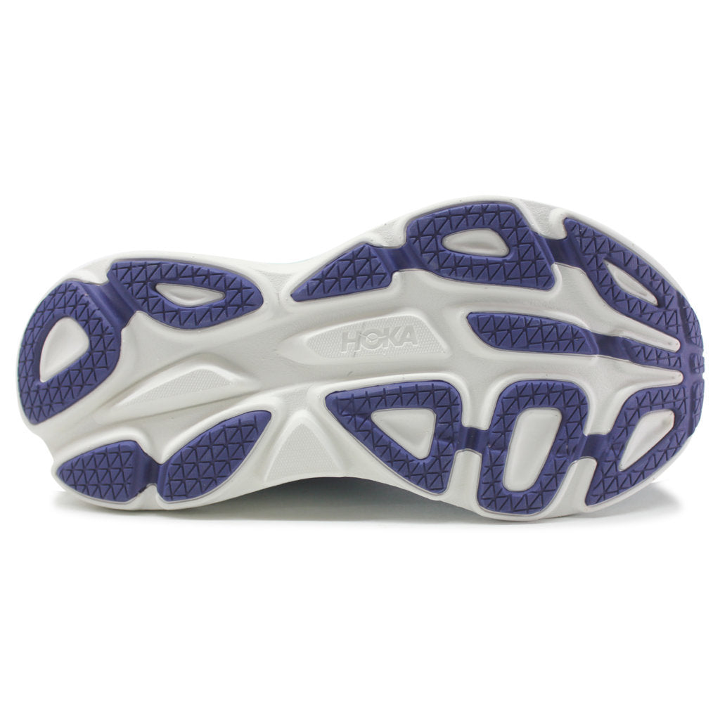 Hoka One One Bondi 8 Textile Womens Sneakers#color_bellweather blue evening sky