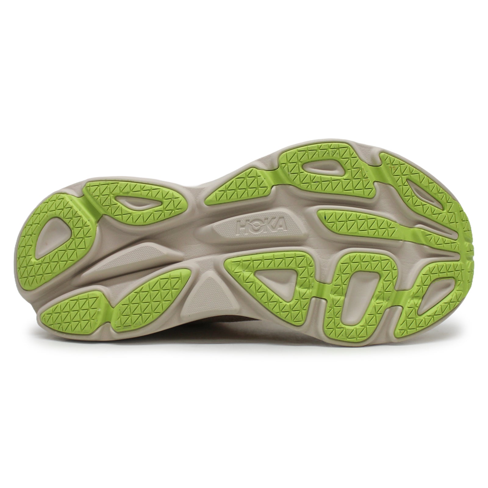 Hoka Bondi 8 Textile Women's Running Shoes#color_cream vanilla