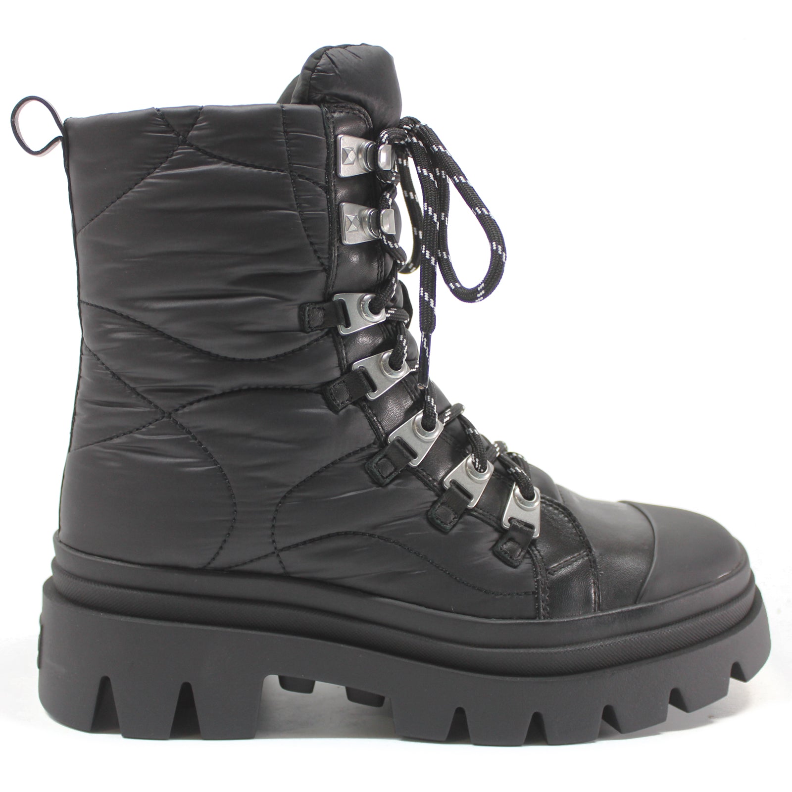 Ash Peak Leather Womens Boots#color_black
