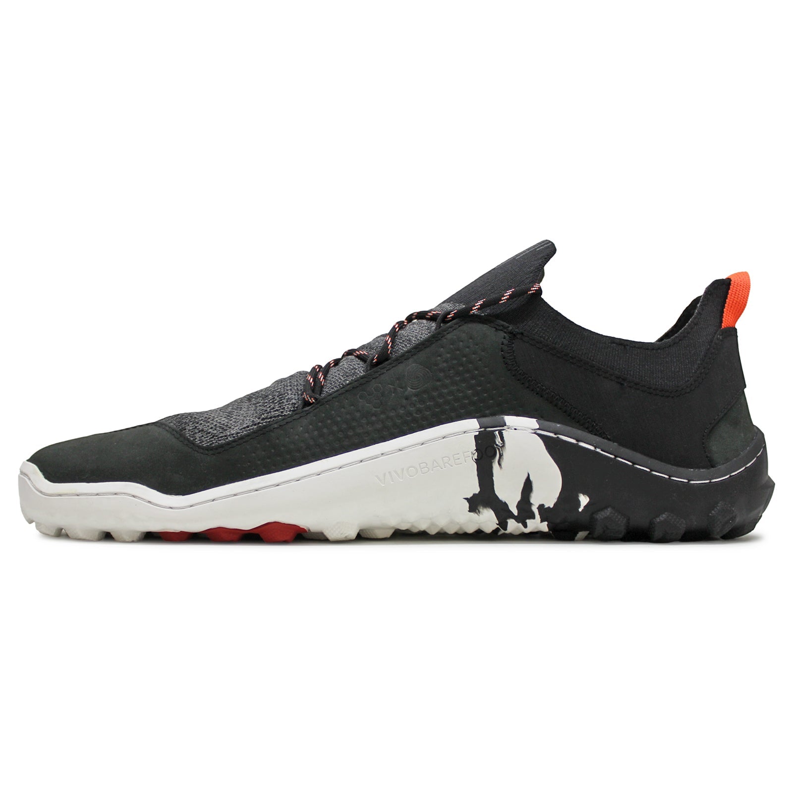 Vivobarefoot Tracker Decon Low FG2 Leather Textile Mens Sneakers#color_black