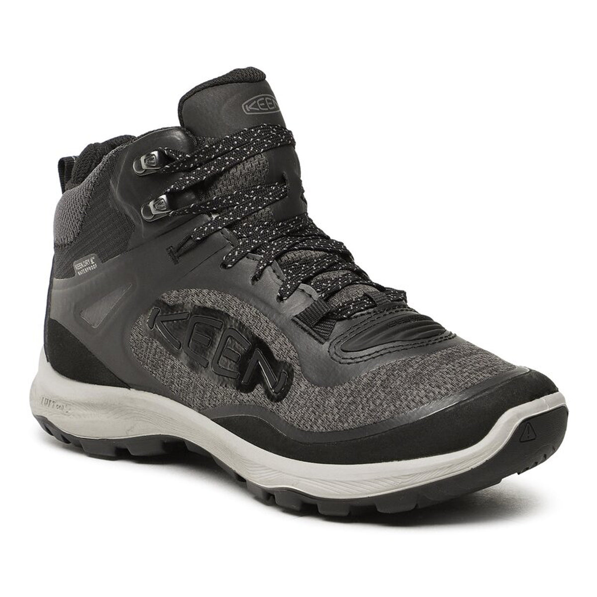 Keen Terradora Flex Mid 1026879 Textile Synthetic Womens Boots - Black Steel Grey - 40#color_black steel grey