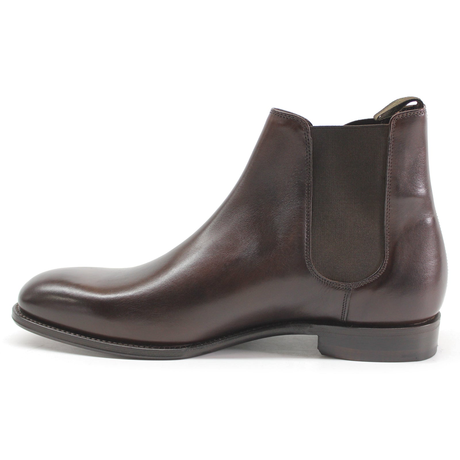 Loake Coppergate Leather Mens Boots#color_scorched walnut