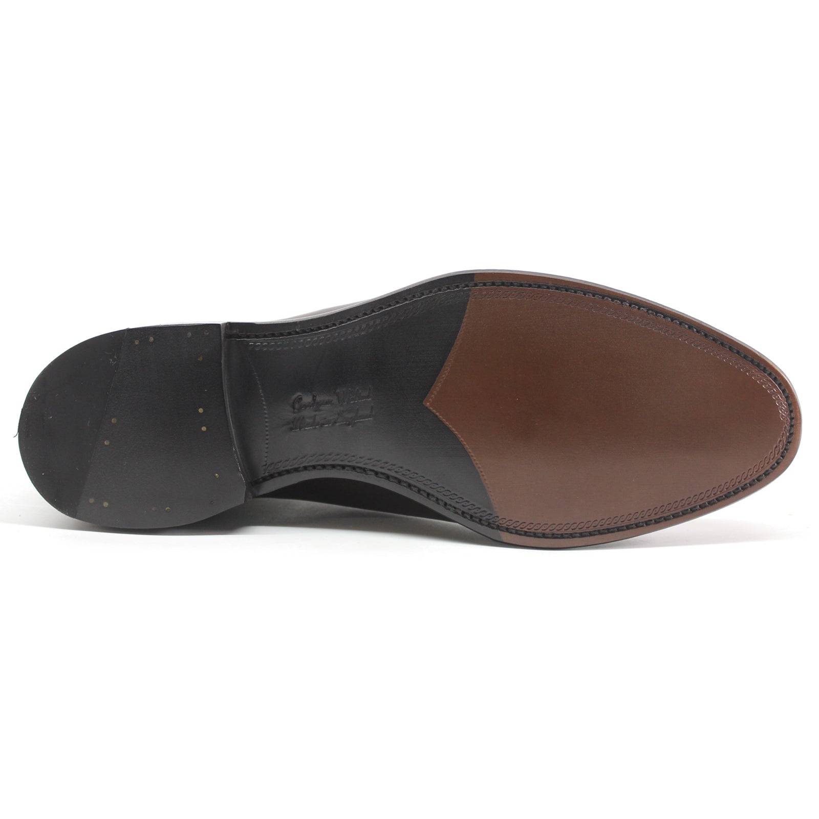 Loake Coppergate Leather Mens Boots#color_scorched walnut