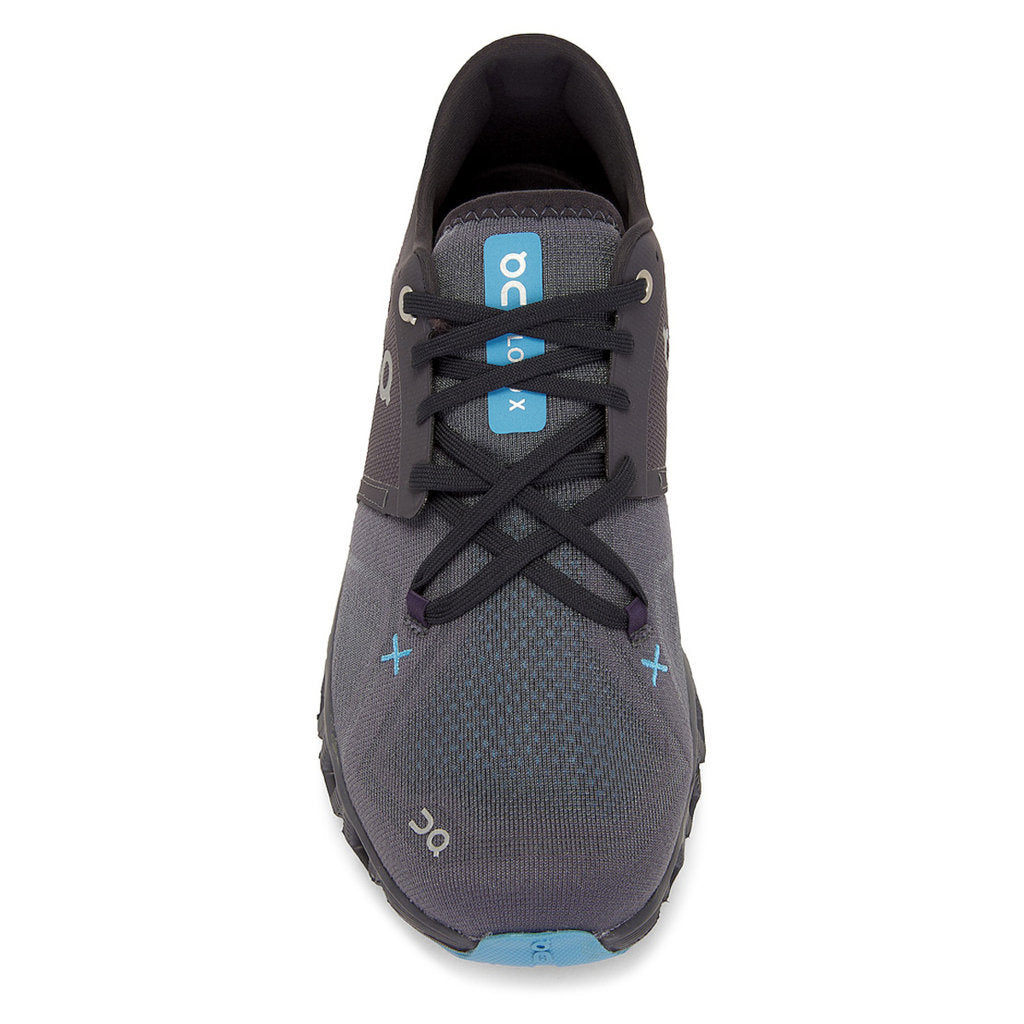 On Cloud X 3 Textile Men's Running Shoes#color_eclipse magnet