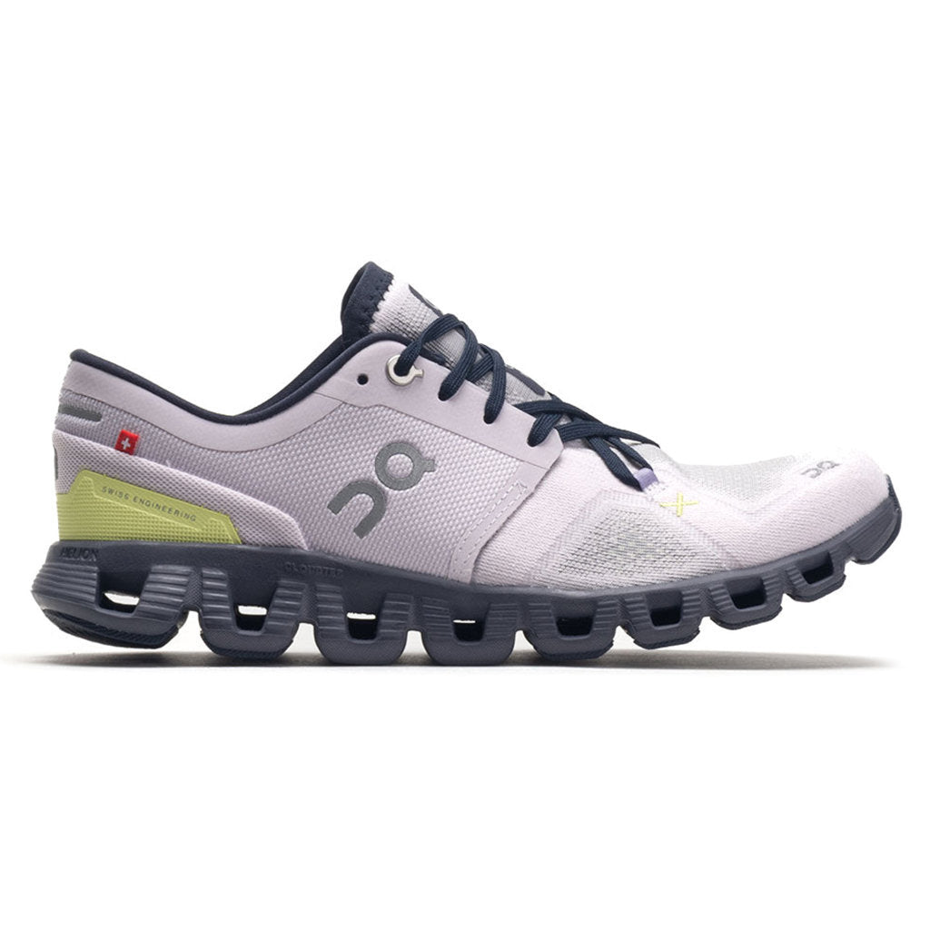 On Running Cloud X 3 Textile Women's Low-Top Sneakers#color_orchid iron