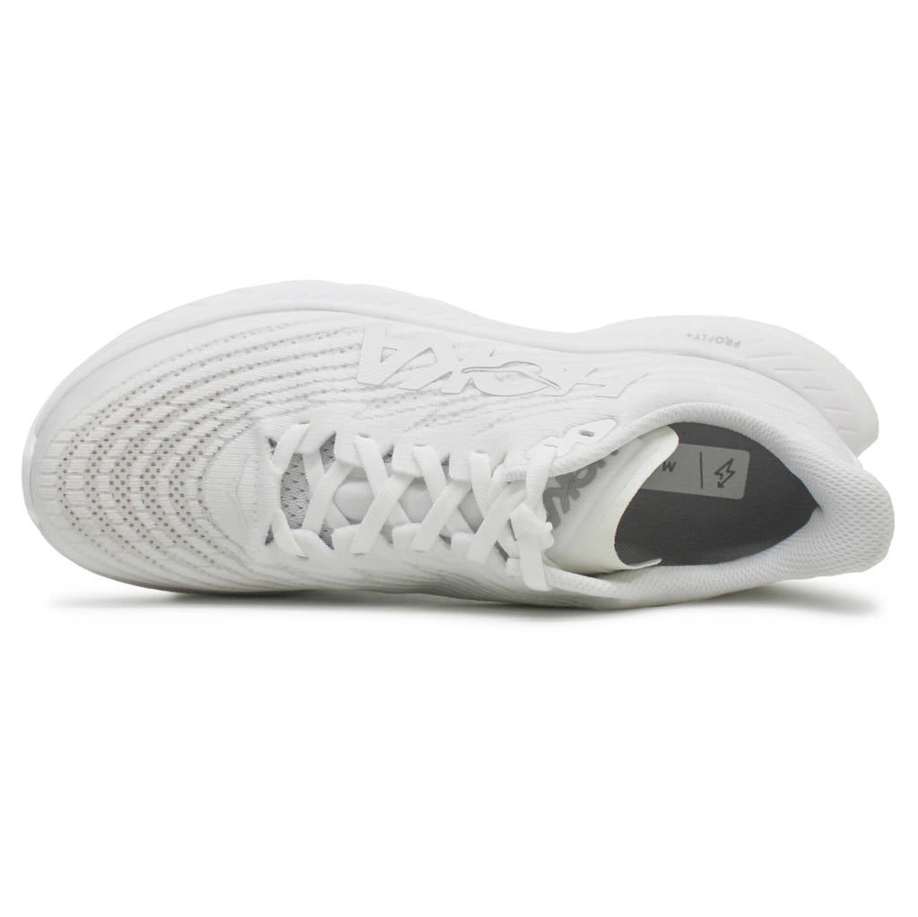 Hoka Mach 5 Mesh Women's Running Shoes#color_white white