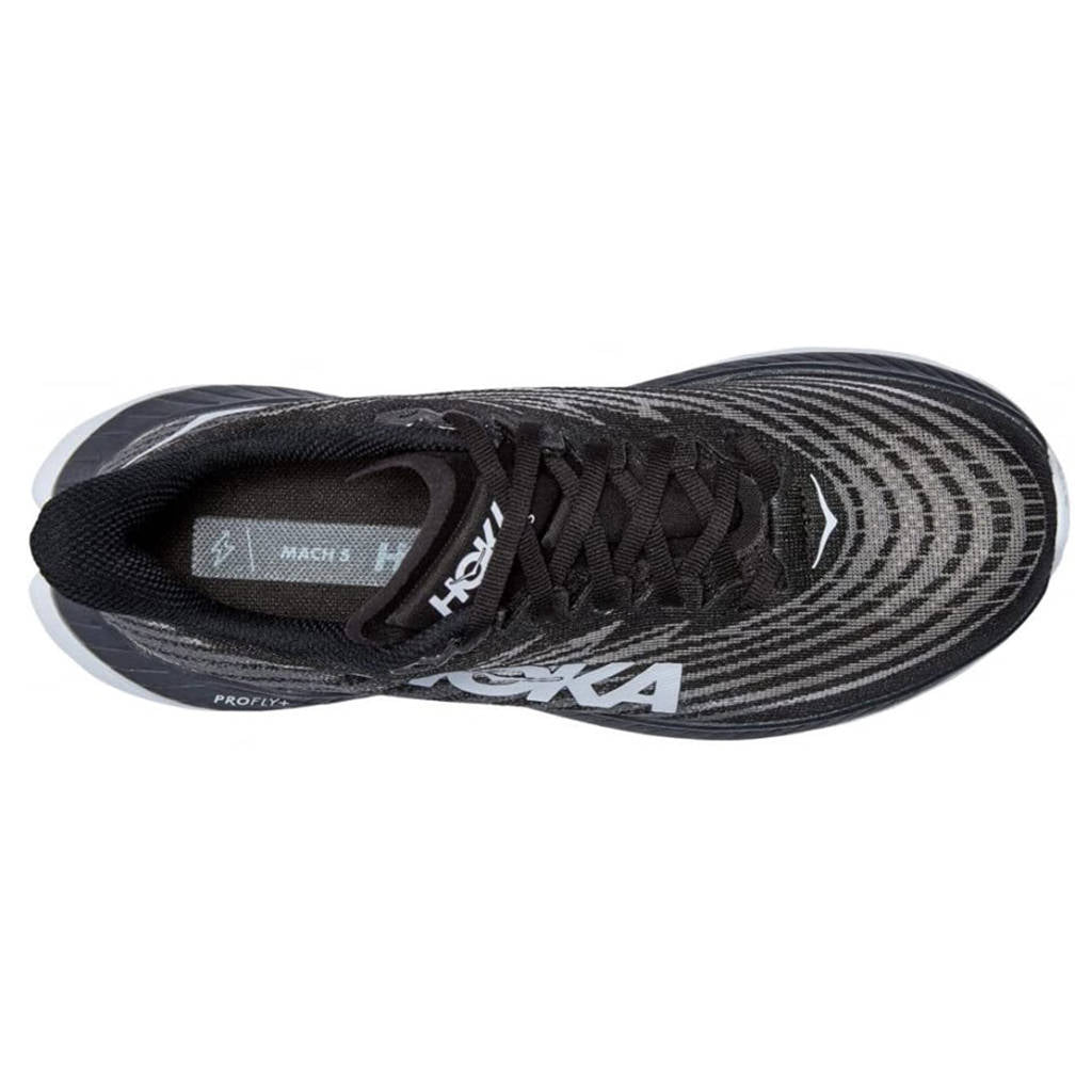 Hoka Mach 5 Mesh Women's Running Shoes#color_black castlerock