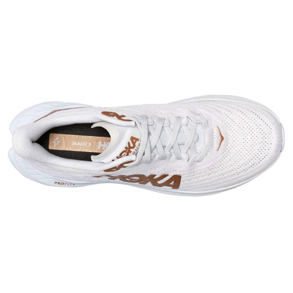 Hoka Mach 5 Mesh Women's Running Shoes#color_white copper