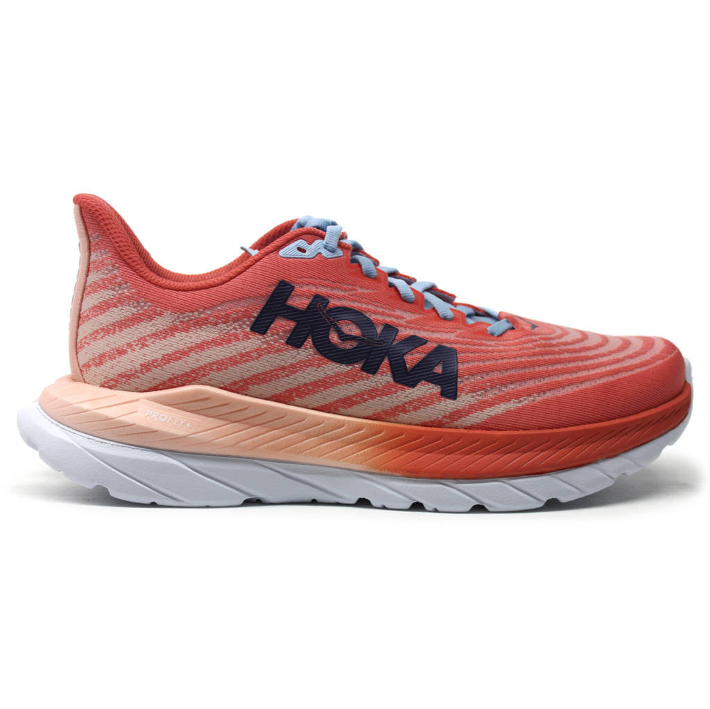Hoka Mach 5 Mesh Women's Running Shoes#color_camellia peach parfait