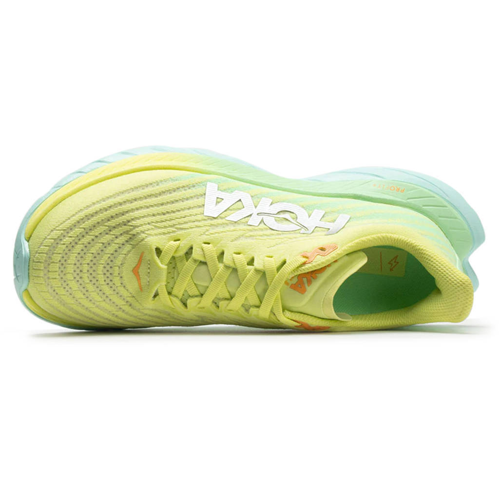 Hoka Mach 5 Mesh Women's Running Shoes#color_citrus glow lime glow