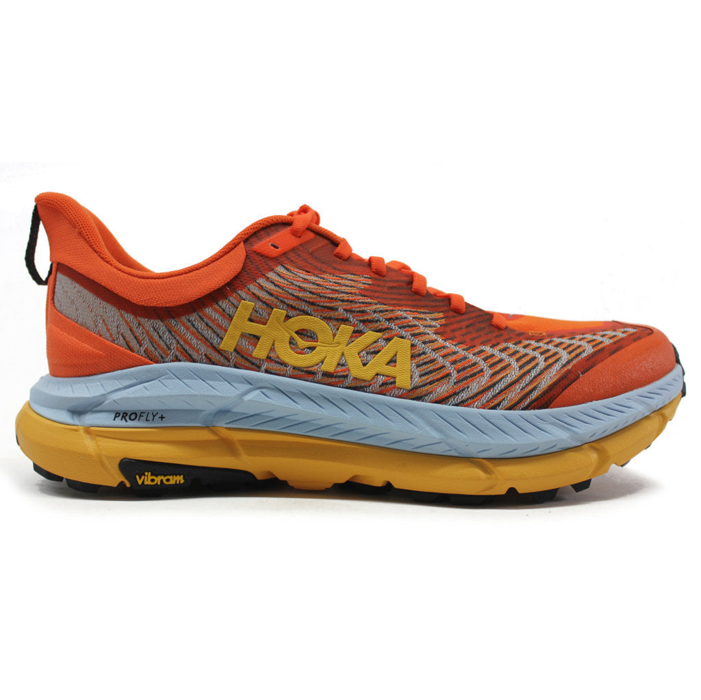 Hoka Mafate Speed 4 Mesh Men's Running Shoes#color_puffins bill summer song