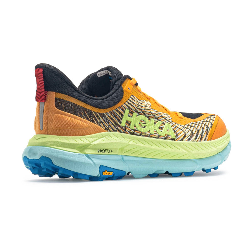Hoka Mafate Speed 4 Mesh Men's Running Shoes#color_solar flare lettuce