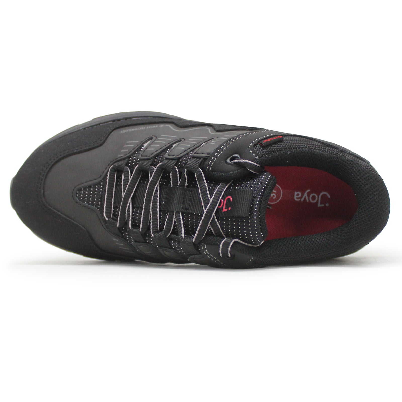 Joya Cadore STX Leather Textile Womens Shoes#color_black