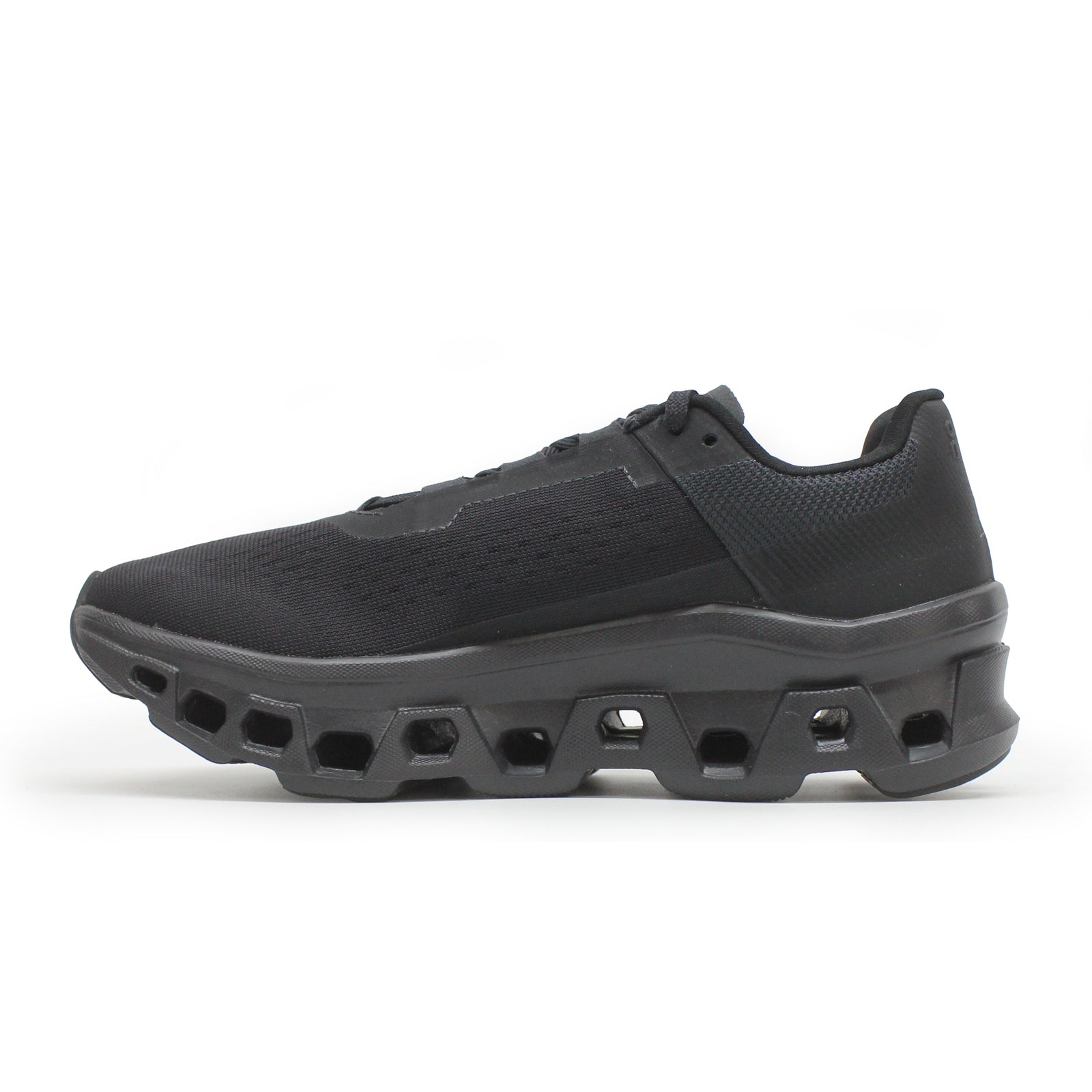 On Cloudmonster Textile Men's Running Shoes#color_all black