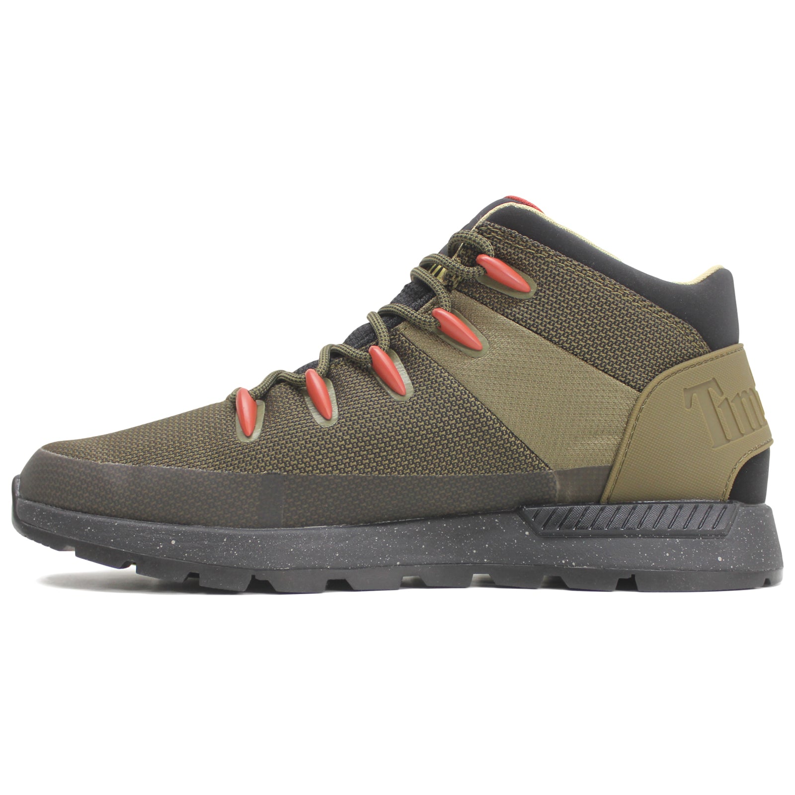 Timberland Sprint Trekker Mid TB0A61SC327 Textile Mens Boots - Olive Black - 42#color_olive black