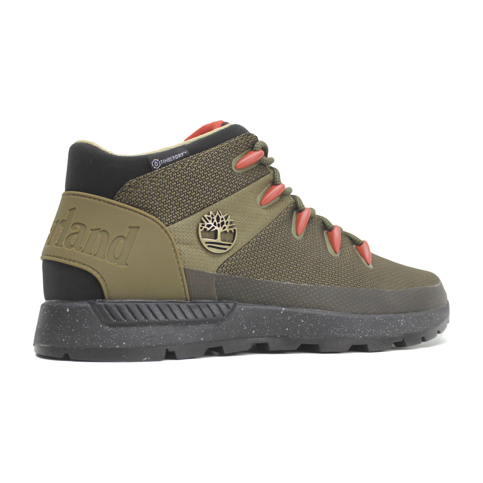Timberland Sprint Trekker Mid TB0A61SC327 Textile Mens Boots - Olive Black - 42#color_olive black