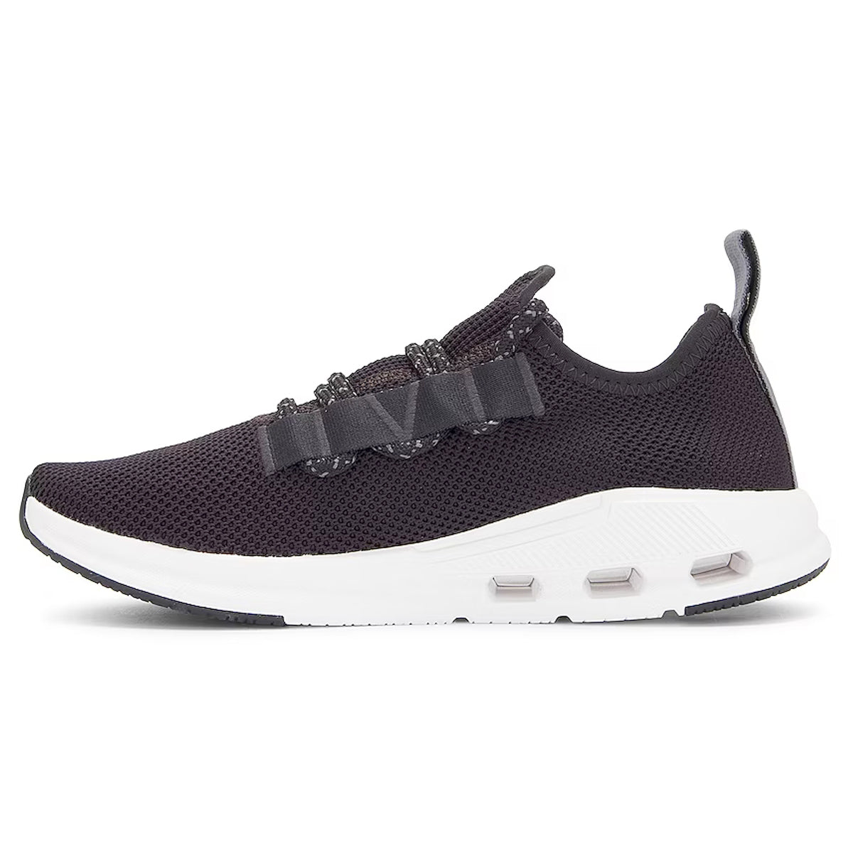On Cloudeasy Textile Mens Trainers#color_black rock
