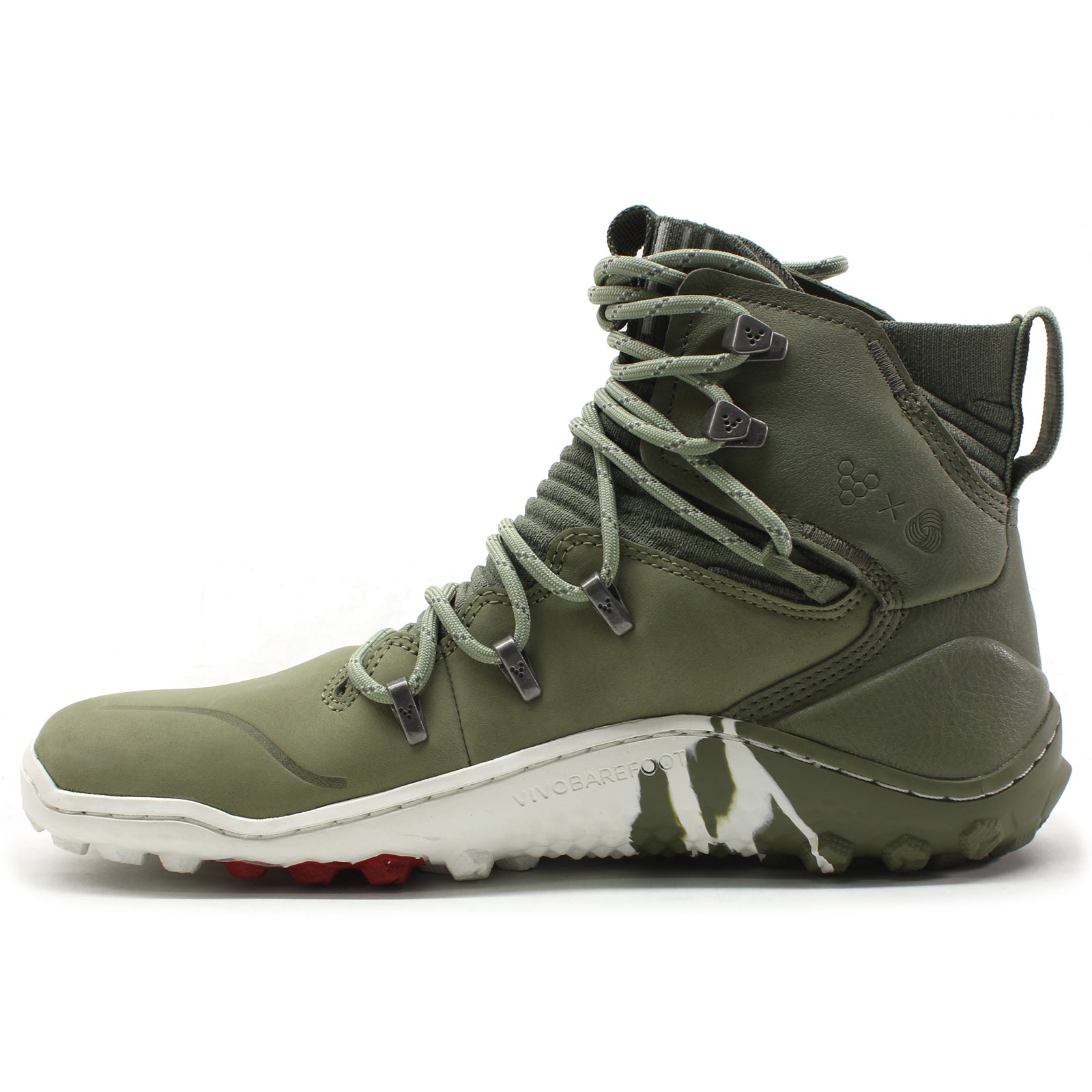 Vivobarefoot Tracker Decon FG2 209164-07 Leather Womens Boots - Sage - 37#color_sage