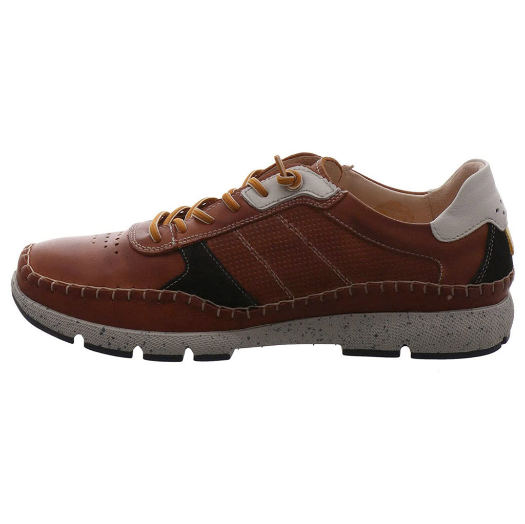 Pikolinos Fuencarral M4U-6113C1 Leather Mens Sneakers#color_cuero